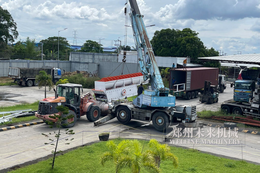 菲律宾 螺旋+振动筛