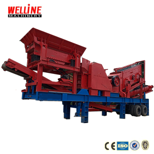 4 in 1 mobile crushing station
